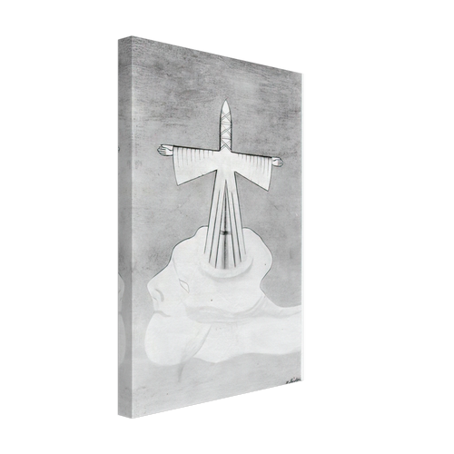 Antichrist by August Natterer, canvas, view 2
