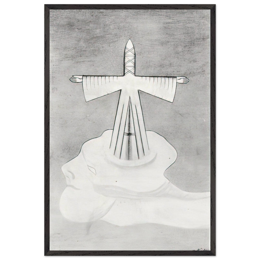 Antichrist by August Natterer, framed poster