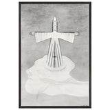 Antichrist by August Natterer, framed poster