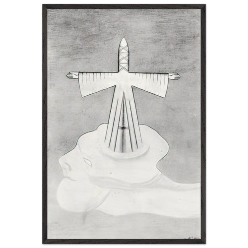 Antichrist by August Natterer, framed poster