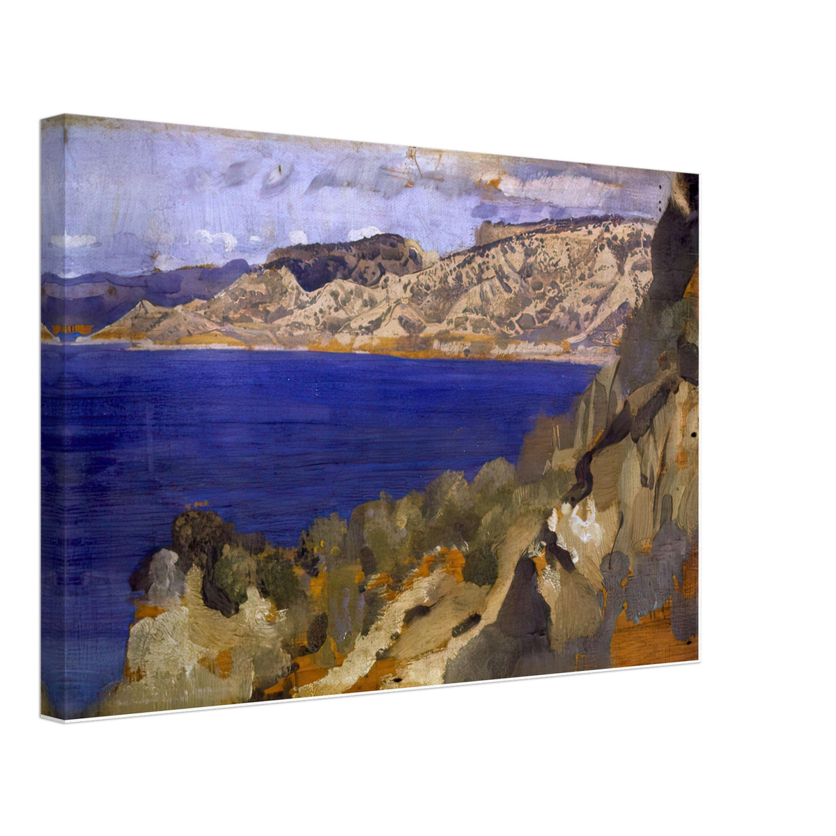 Anzac from Gaba Tepe by George Washington Lambert, canvas