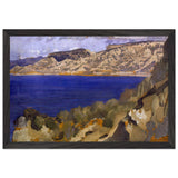 Anzac from Gaba Tepe by George Washington Lambert, framed poster, view 2