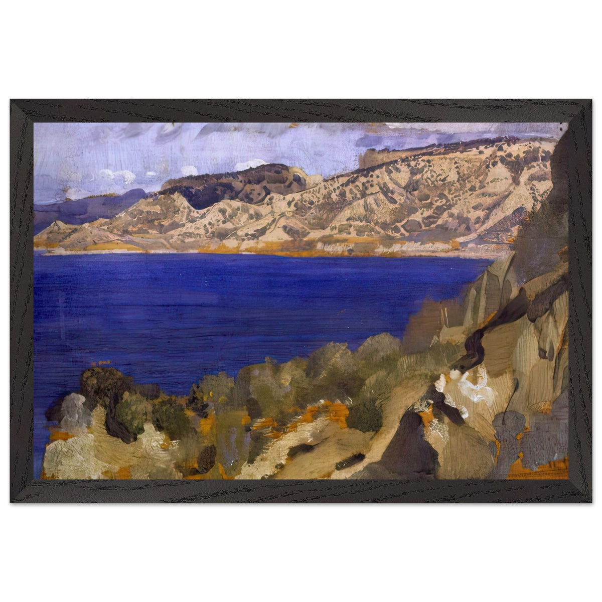 Anzac from Gaba Tepe by George Washington Lambert, framed poster, view 2
