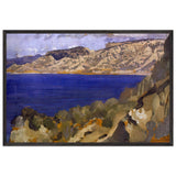 Anzac from Gaba Tepe by George Washington Lambert, framed poster