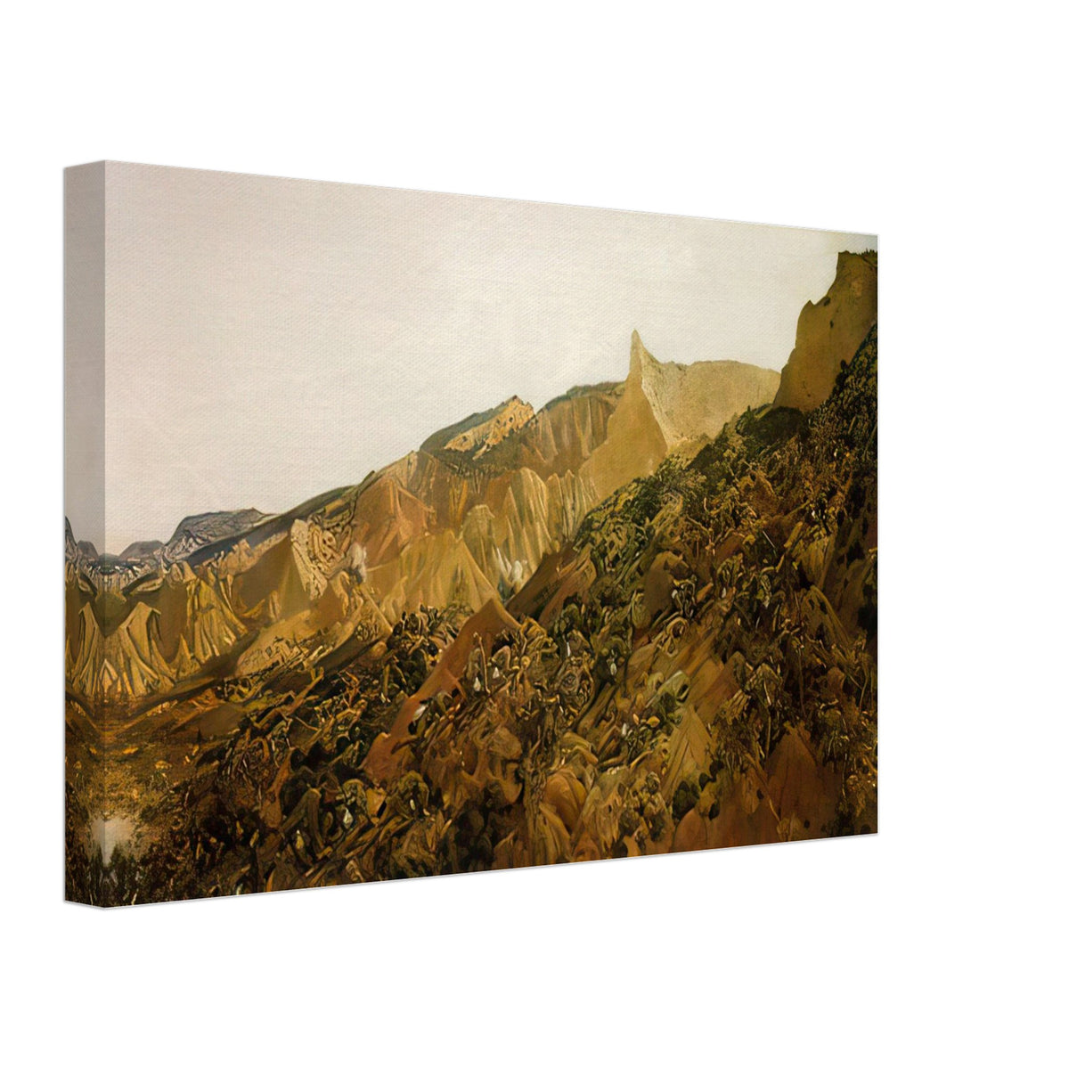 Anzac, the Landing by George Washington Lambert, canvas, view 2