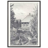 Approach to Gryzovo Village by Nicholas Roerich, framed poster, view 3