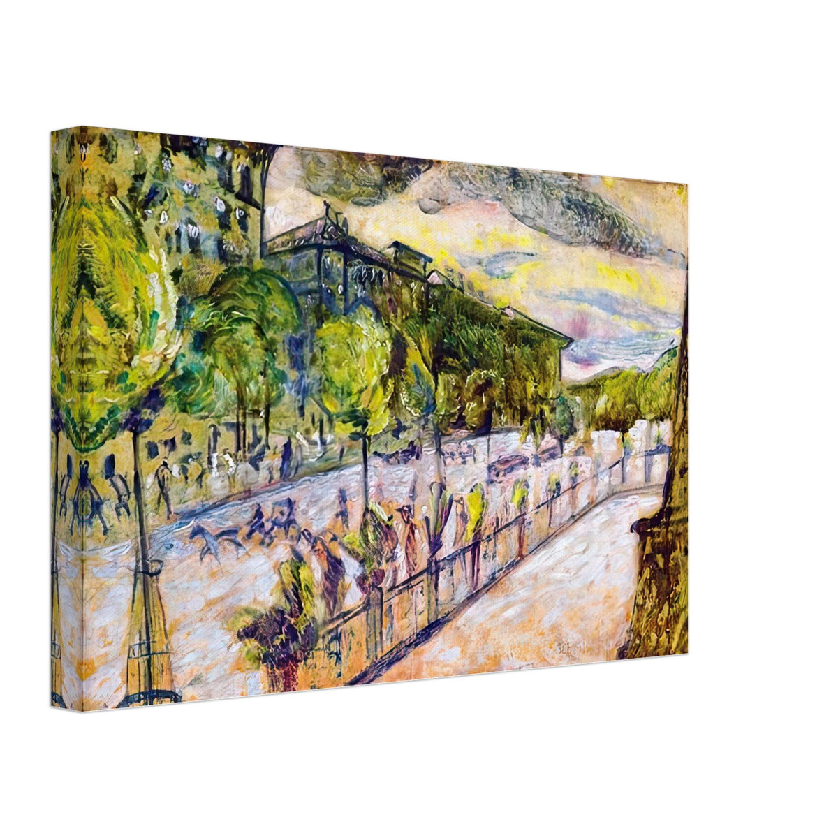Aréna Út by Scheiber Hugó, canvas, view 2