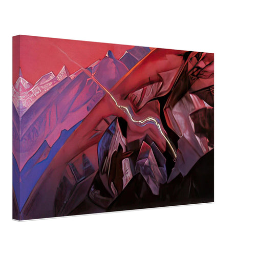 Arjuna by Nicholas Roerich, canvas
