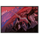 Arjuna by Nicholas Roerich, framed poster, view 3