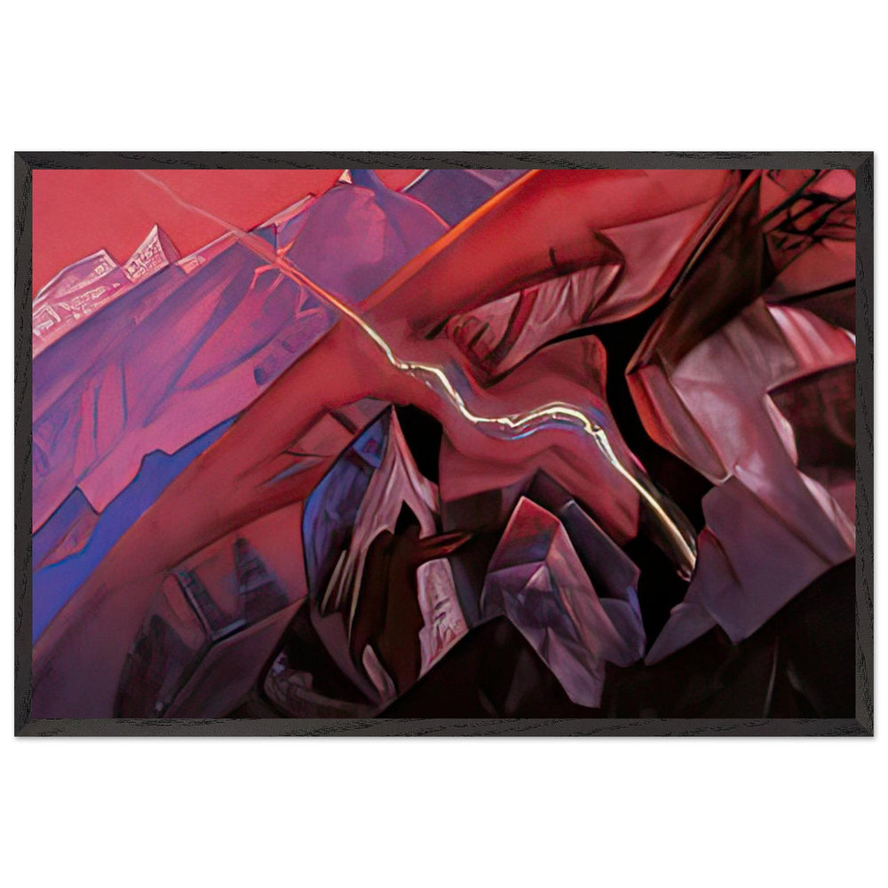 Arjuna by Nicholas Roerich, framed poster