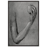 Arm of Eve by Albrecht Durer, framed poster