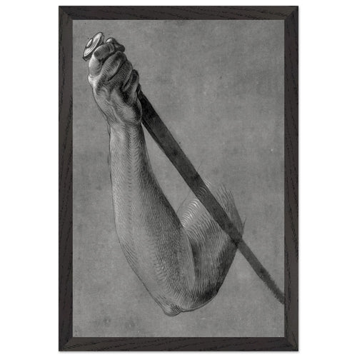 Arm of Lucretia by Albrecht Durer, framed poster, view 2