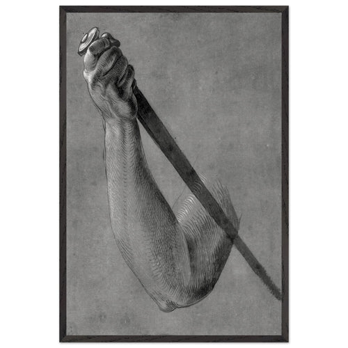 Arm of Lucretia by Albrecht Durer, framed poster