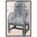 Armchair by Nicholas Roerich, framed poster, view 3