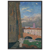 Around the Campidoglio by Fujishima Takeji, framed poster, view 3