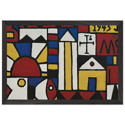 Arte Constructivo by Joaquin Torres Garcia, framed poster, view 2