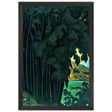 Ashram (Ceylon) by Nicholas Roerich, framed poster, view 2