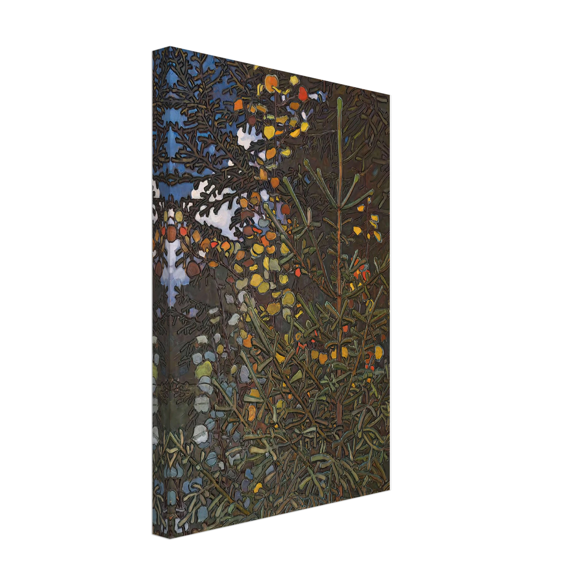 Aspen and Spruce by Maria Yakunchikova, canvas, view 2