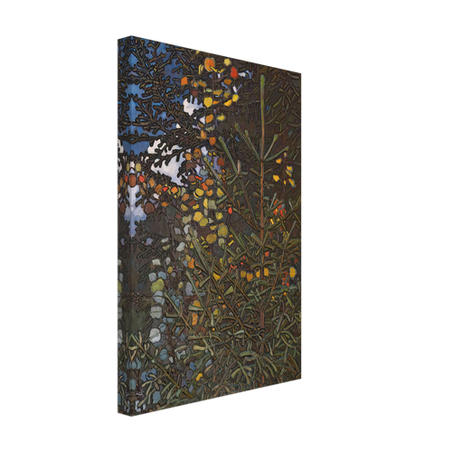 Aspen and Spruce by Maria Yakunchikova, canvas, view 2