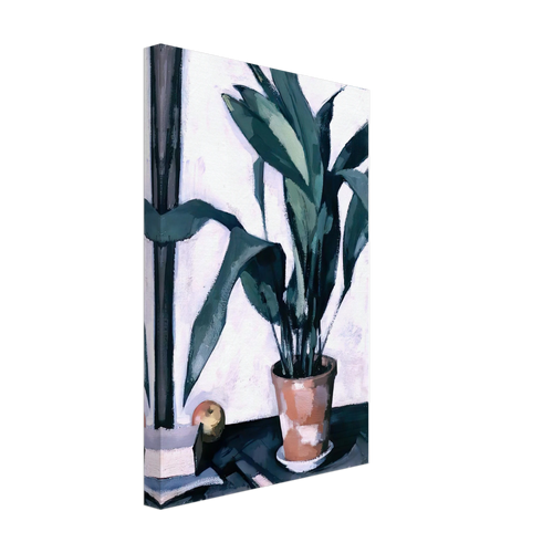 Aspidistra by Samuel Peploe, canvas, view 2