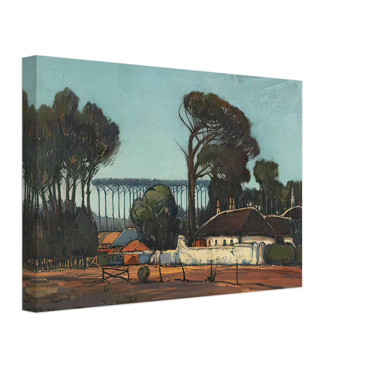 At Claremont, Cape Province by Pieter Wenning, canvas, view 2