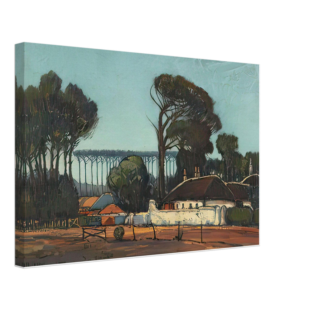 At Claremont, Cape Province by Pieter Wenning, canvas