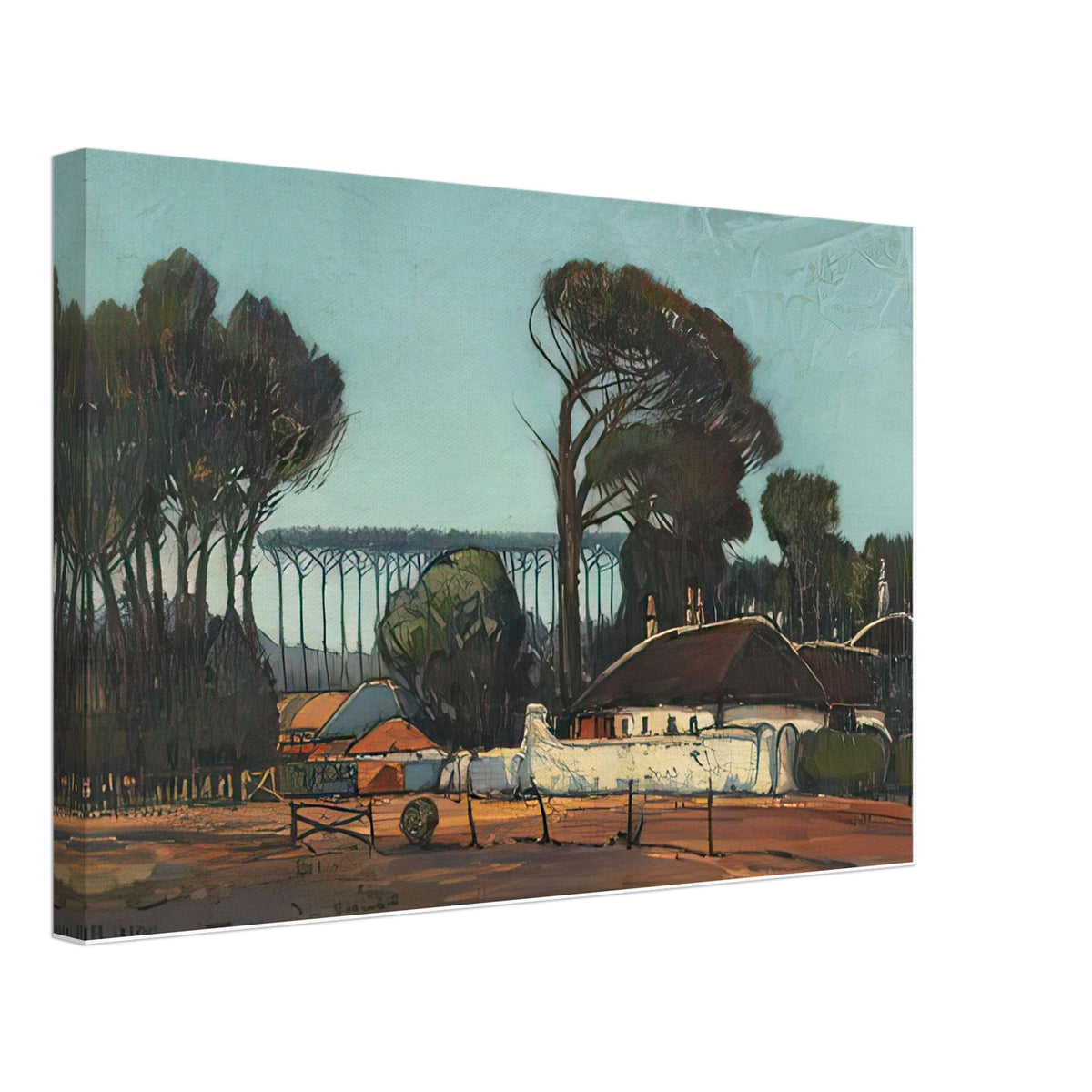 At Claremont, Cape Province by Pieter Wenning, canvas