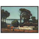 At Claremont, Cape Province by Pieter Wenning, framed poster, view 3