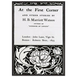 At the First Coner by Aubrey Beardsley, framed poster, view 3