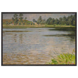 At the Lübbesee by Max Pietschmann, framed poster, view 3