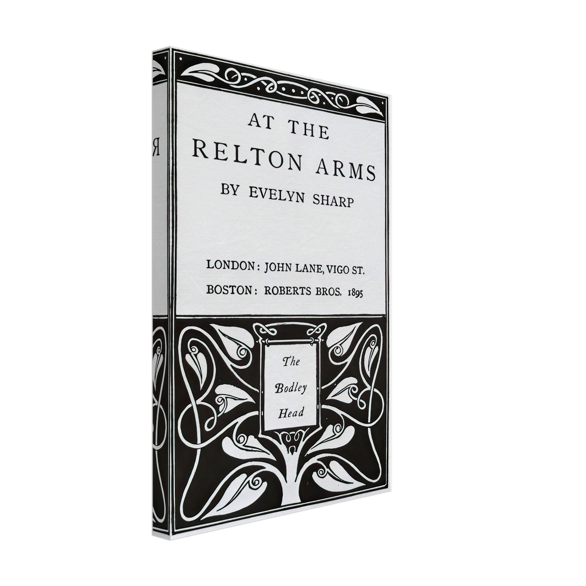 At The Relton Arms by Aubrey Beardsley, canvas, view 2