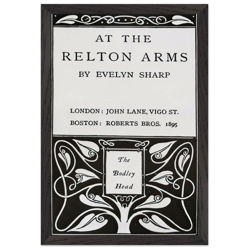 At The Relton Arms by Aubrey Beardsley, framed poster, view 2