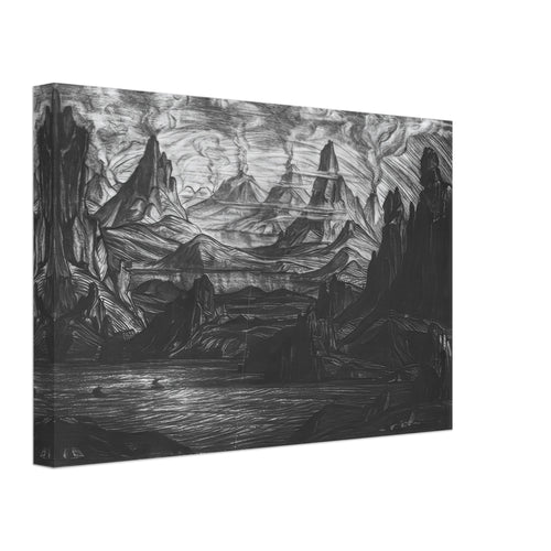 Atlantis by Konstantin Bogaevsky, canvas, view 2