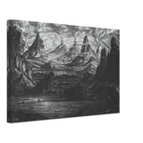 Atlantis by Konstantin Bogaevsky, canvas