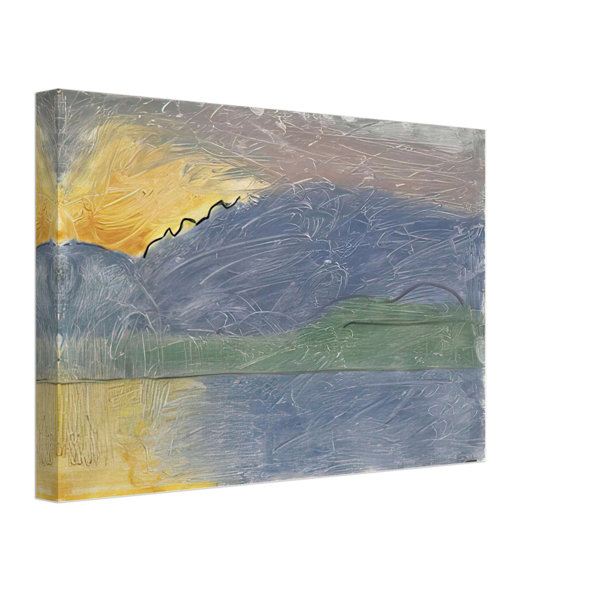 Atmosphere by Cuno Amiet, canvas, view 2