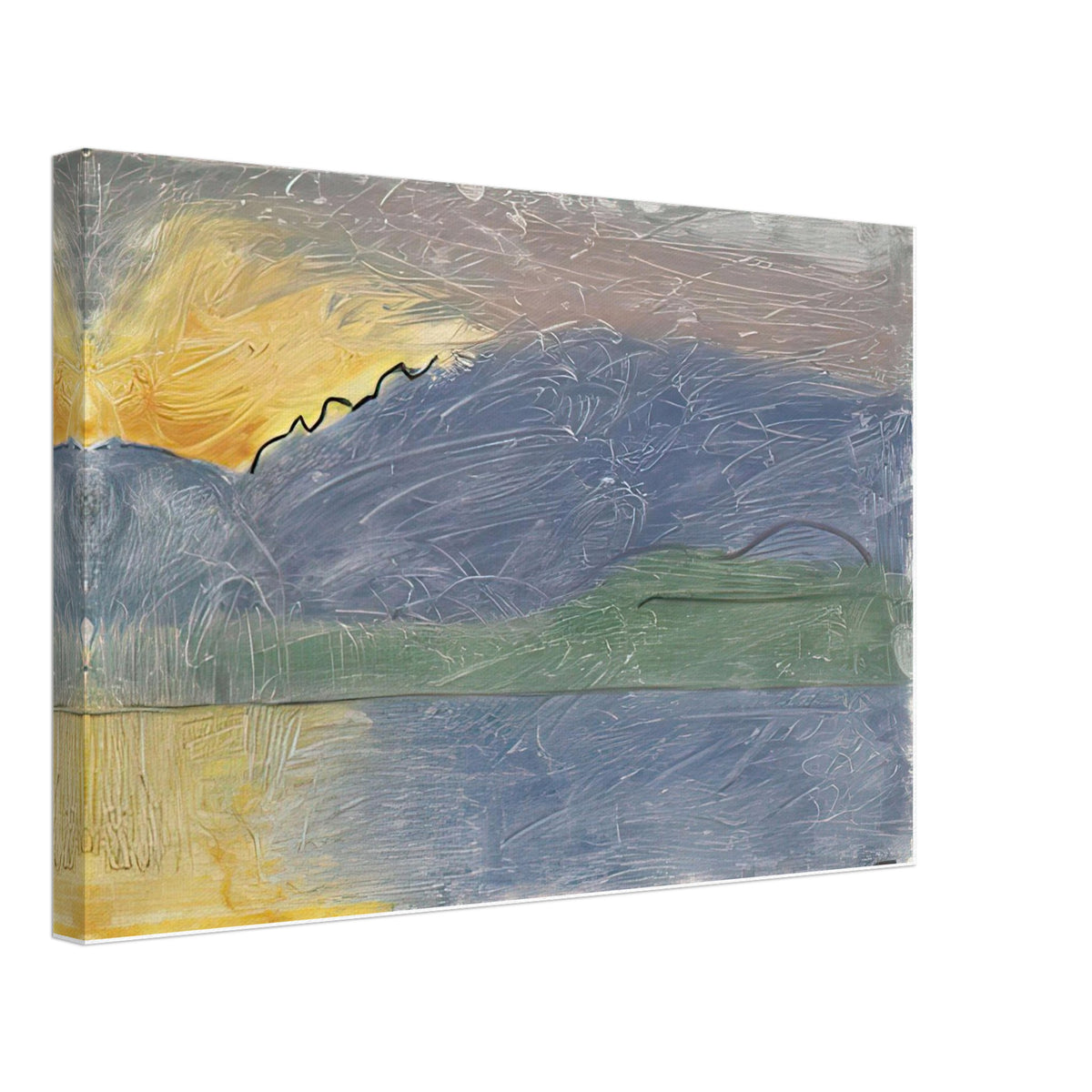Atmosphere by Cuno Amiet, canvas