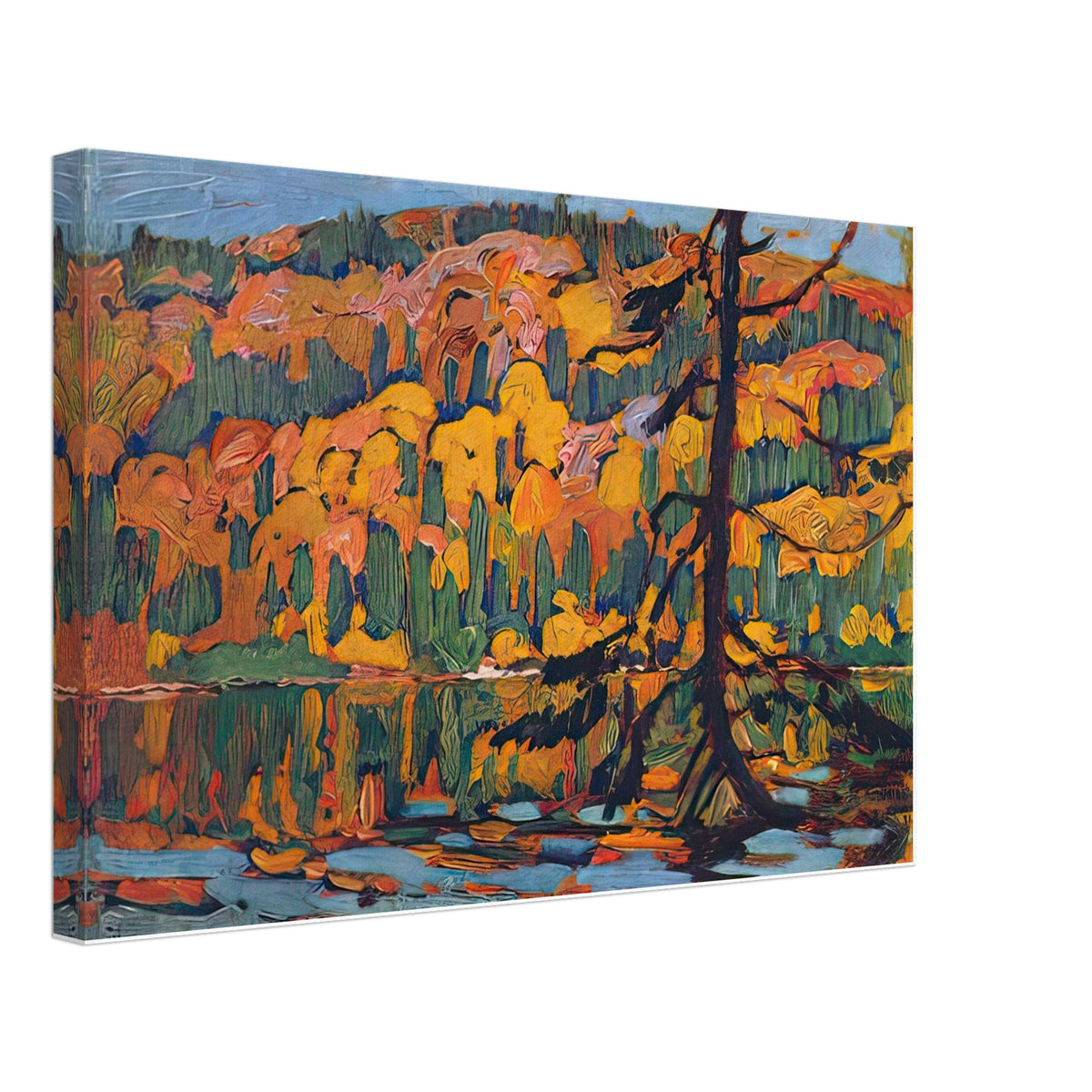 Autumn Algoma by J. E. H. MacDonald, canvas
