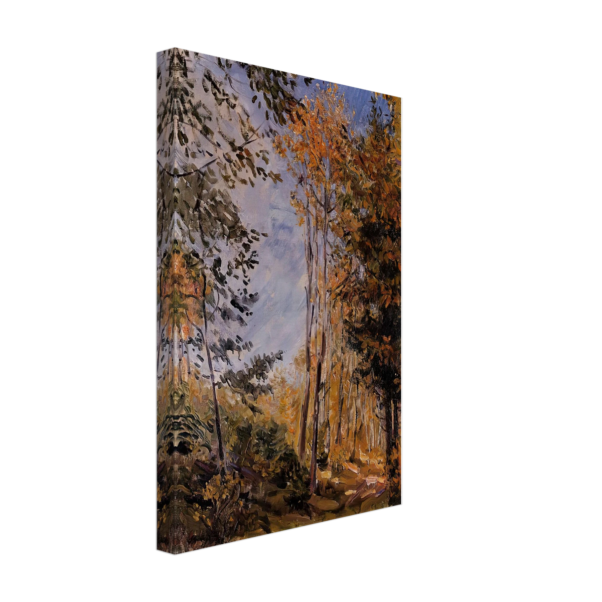 Autumn Forest by Max Slevogt, canvas, view 2