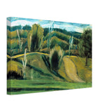 Autumn in Bakony by Istvan Nagy, canvas, view 2