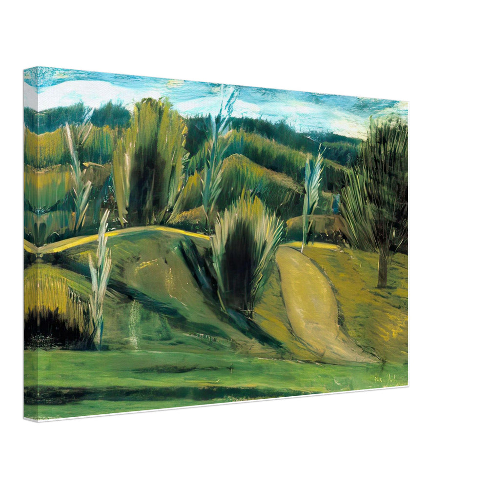 Autumn in Bakony by Istvan Nagy, canvas