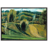 Autumn in Bakony by Istvan Nagy, framed poster, view 3