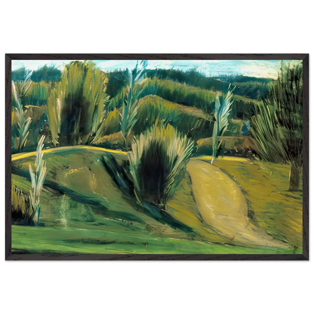 Autumn in Bakony by Istvan Nagy, framed poster