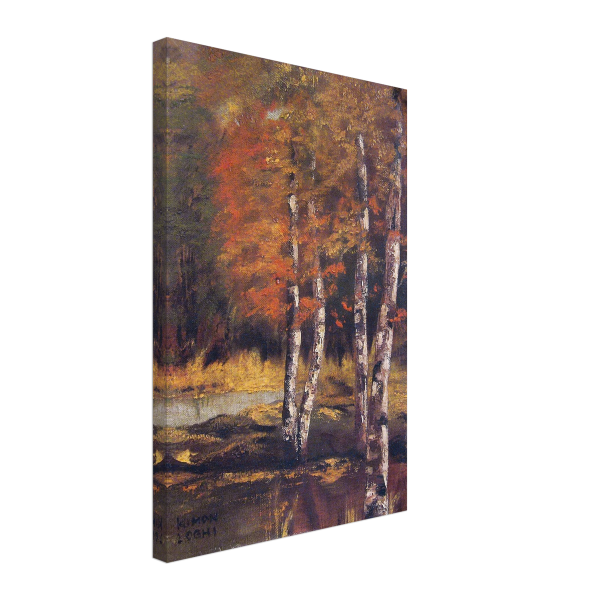 Autumn by Kimon Loghi, canvas