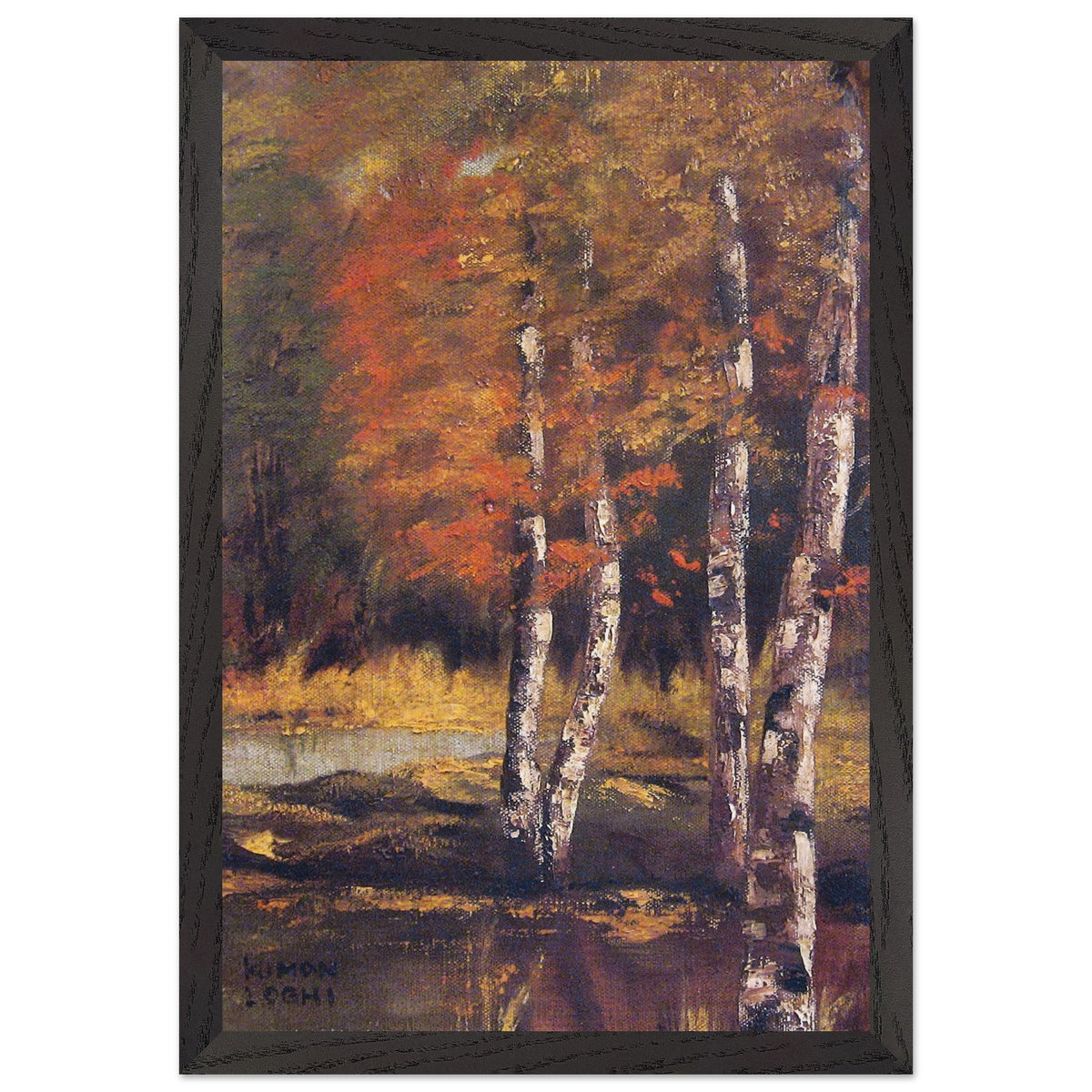 Autumn by Kimon Loghi, framed poster, view 2