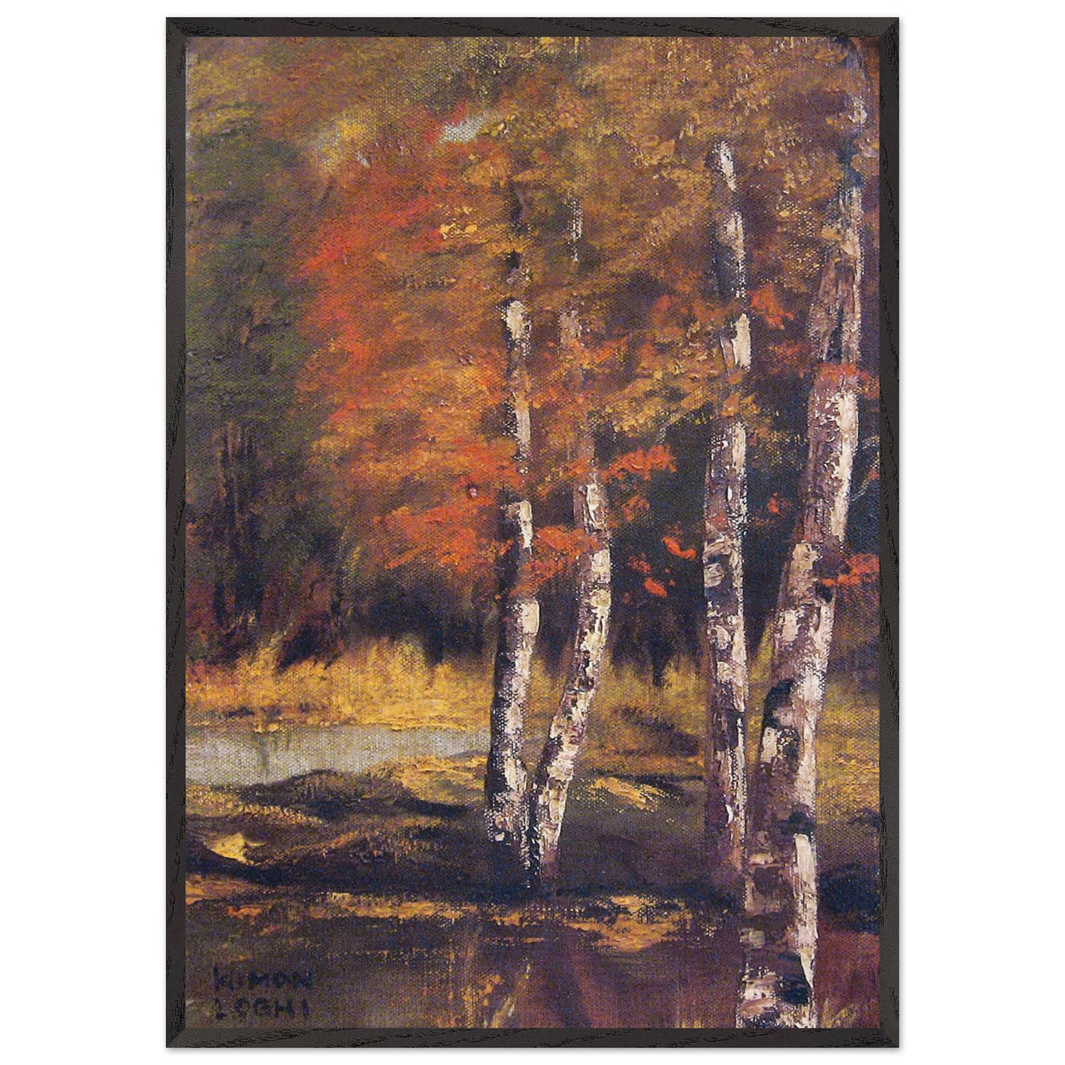 Autumn by Kimon Loghi, framed poster, view 3