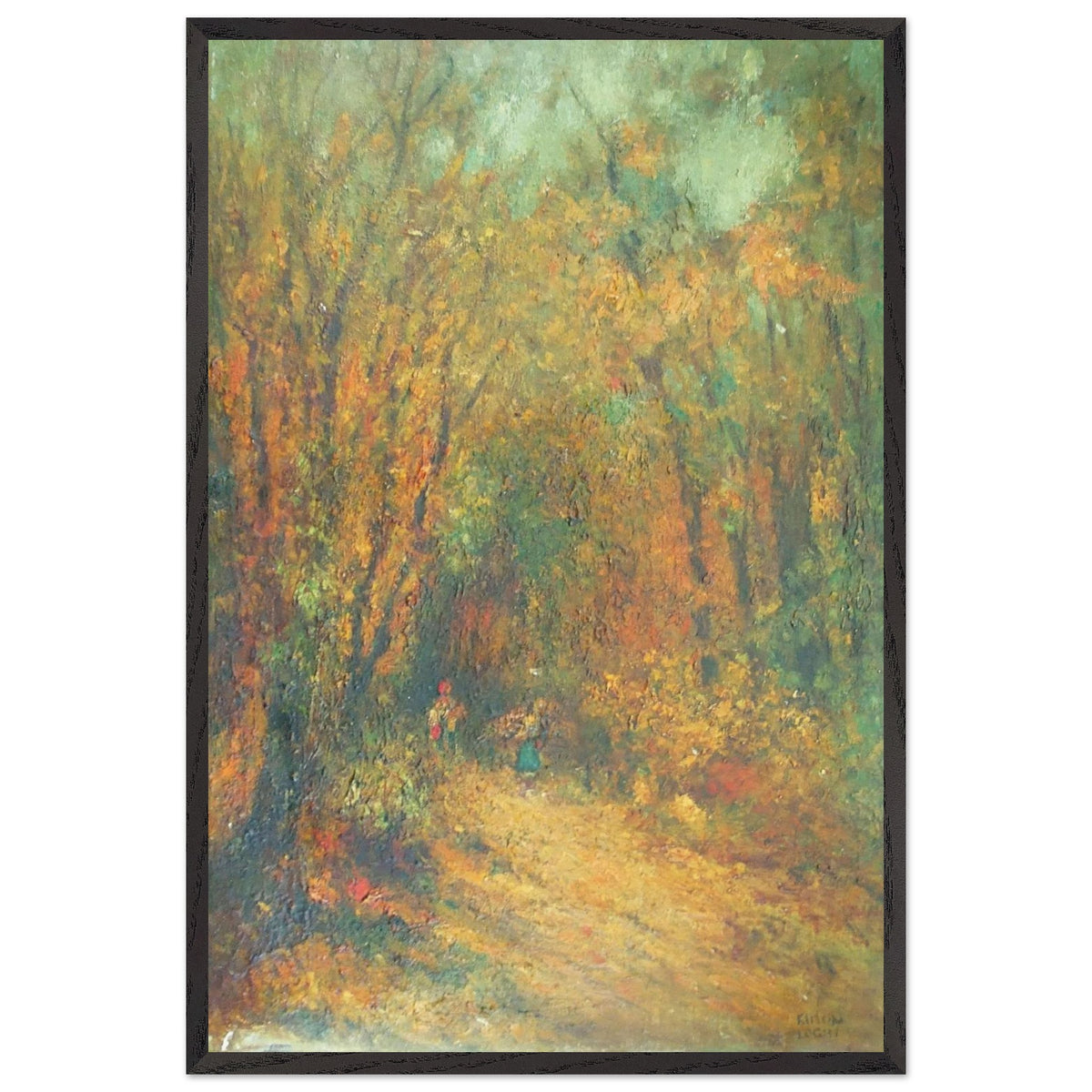 Autumn by Kimon Loghi, framed poster