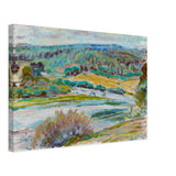 Autumn Landscape by Magnus Enckell, canvas