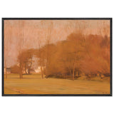 Autumn Landscape by Stefan Popescu, framed poster, view 3