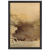 Autumn Landscape with Colored Leaves by Hishida Shunso, framed poster, view 2
