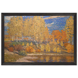 Autumn Sun by Vilhelms Purvitis, framed poster, view 2